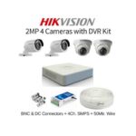 2MP Hikvision 4Ch HD Kit
