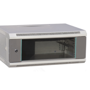 2U mini wall mount CCTV DVR rack with lockable glass door, 2U Mini Wall Mount CCTV DVR Rack