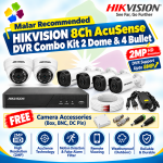 Hikvision 8Ch AcuSense DVR Combo Kit – Malar's Choice