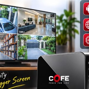 Cofe Android TV Box 4GB RAM 32GB ROM CF-ADR007 for CCTV Monitoring