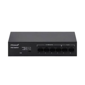 Prama PT-SW1U06P-E 4 Port PoE Switch